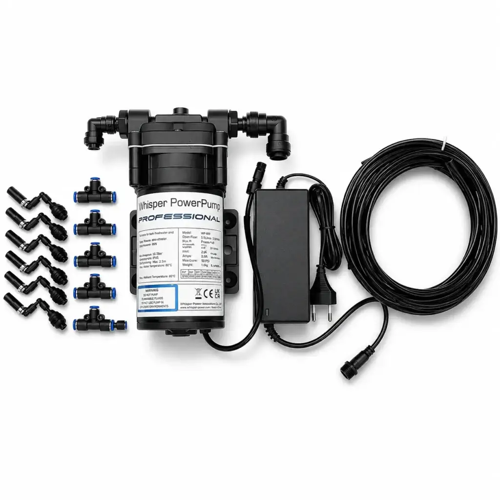 Rana-whisper-power-pump-professional-24V-set
